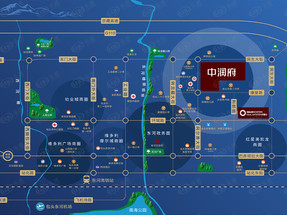 位置交通图