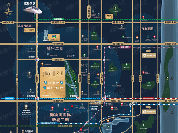 位置交通图