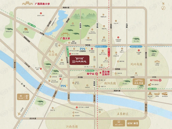 位置交通图